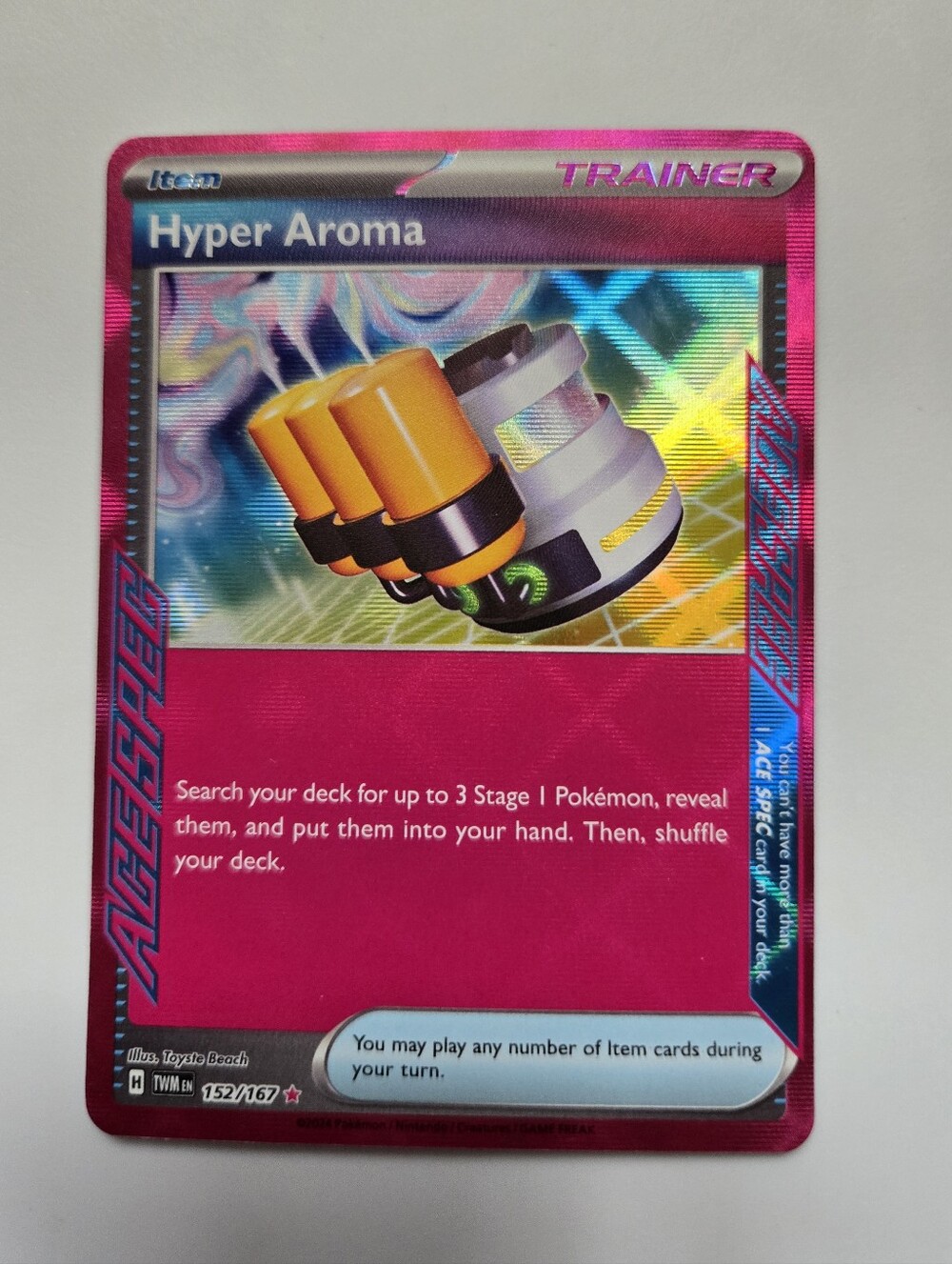 Hyper Aroma #152 Pokemon Twilight Masquerade